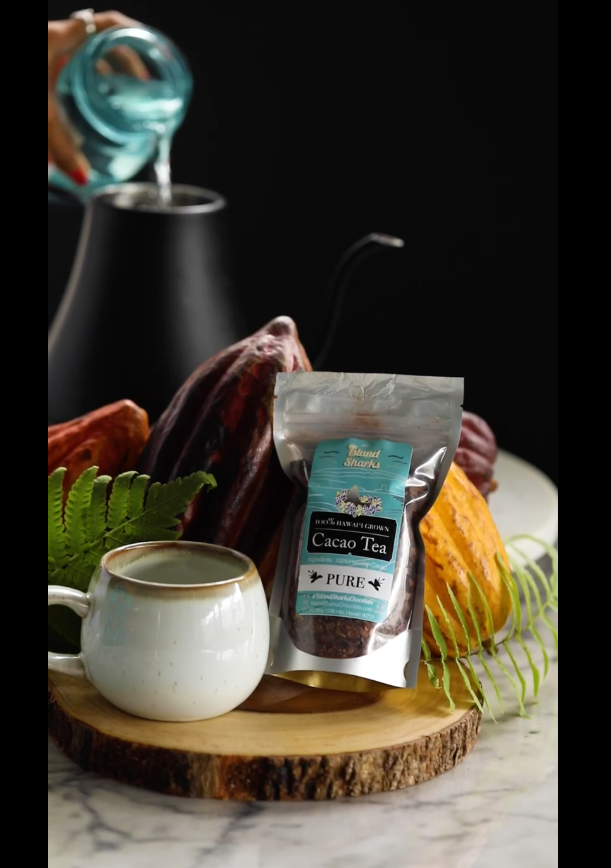100% Pure Hawaiian Cacao Tea-3